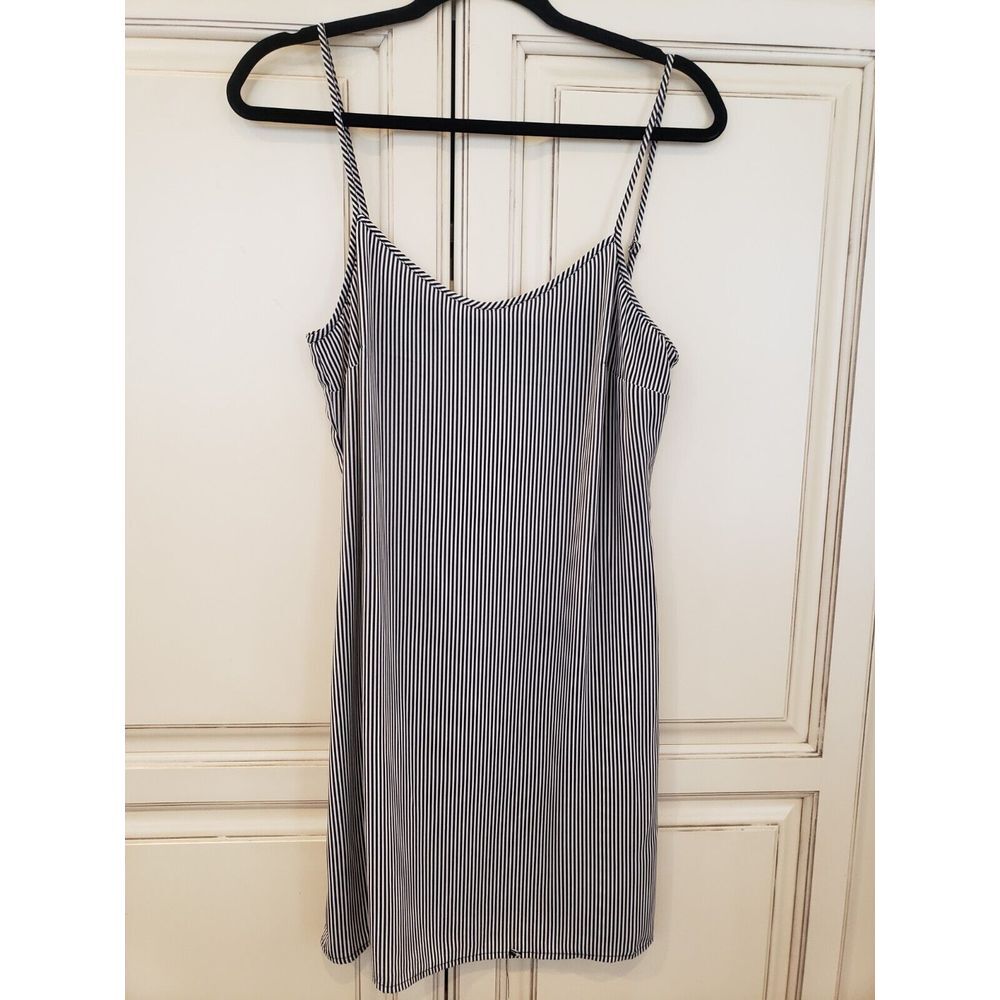 White House Black Market Nightgown Slip Nightie Lingerie Sz 8 Small‎ Striped